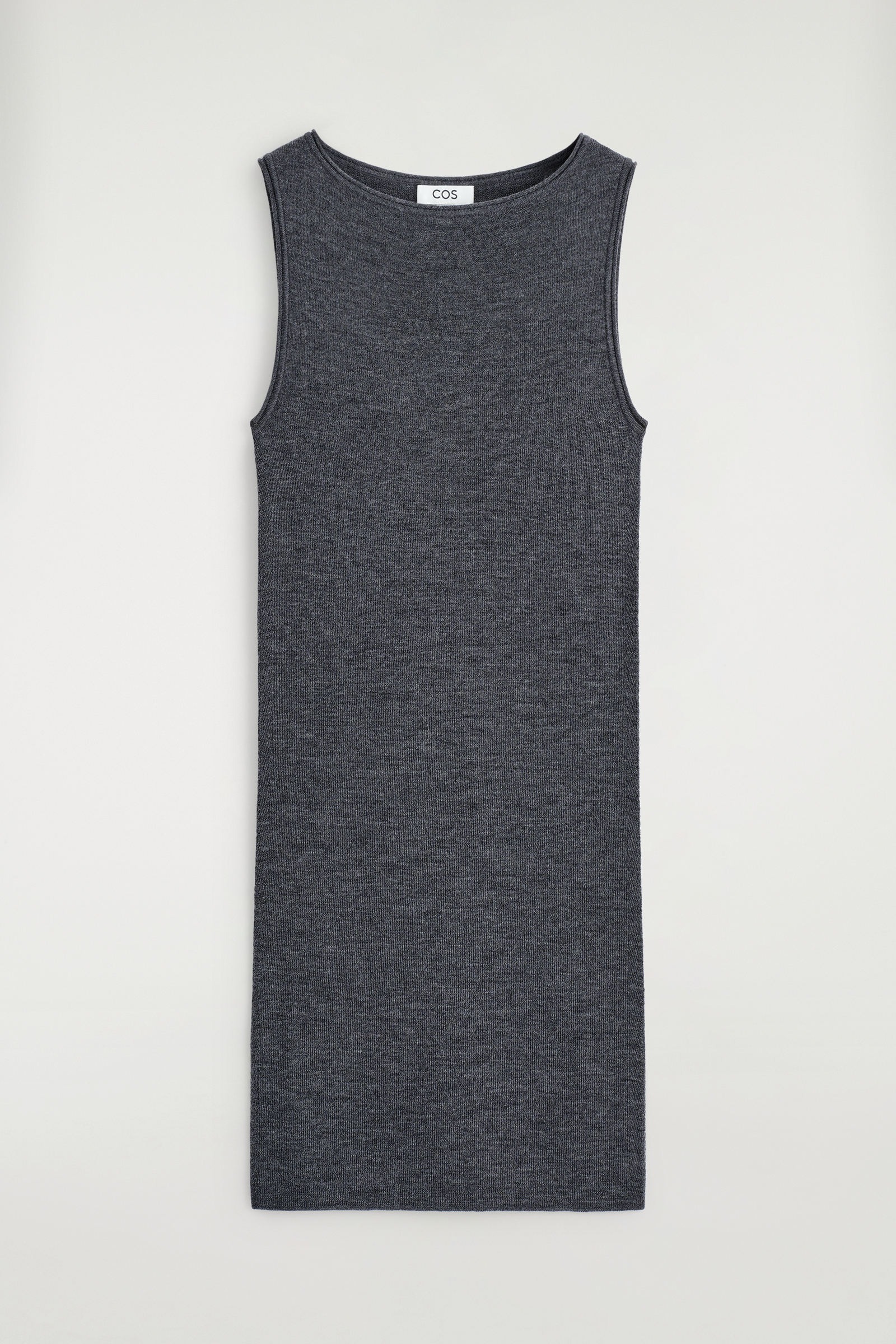 メリノウールミニドレス